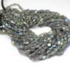 Natural Labradorite Smooth Polished Oval Beads Strand 14 Inches each and Size from 6mm to 10mm approx. 